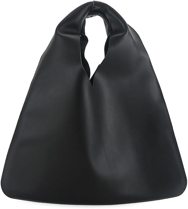 Texture Genuine Cowhide Leather Handbag for Women,Slouchy Suede Tote Bag,Soft Shoulder Top-Handle Bags