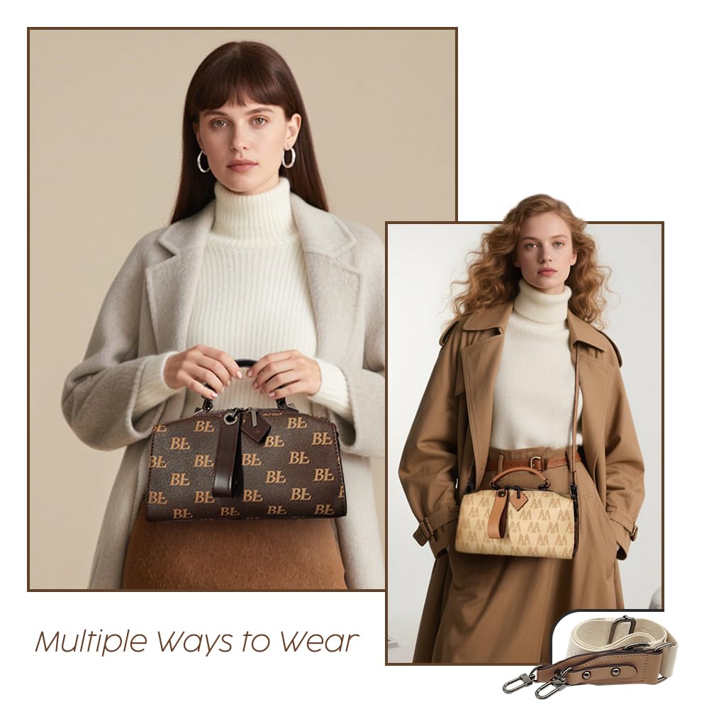 Tote Purse for Women,Vintage Women's Satchel Handbags with Removable Shoulder Strap,Shoulder Bags Gift for Her