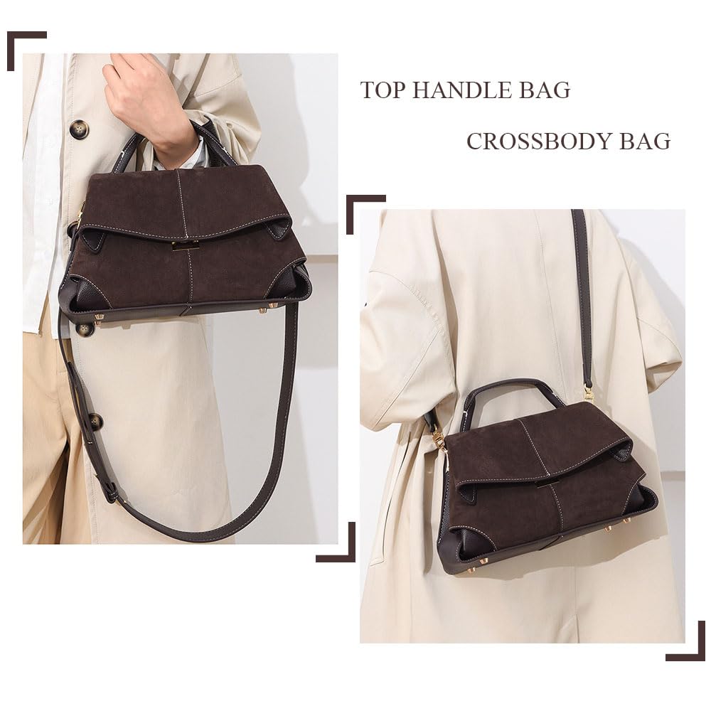 Top Handle Bag Handbags for Women，Large Faux Leather Crossbody Bags，Shoulder Bag Handbag Satchels